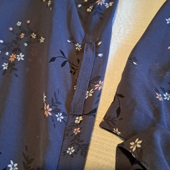 Torrid size 4 women's chiffon midi sheer jacket with matching tie belt - Picture 7 of 10